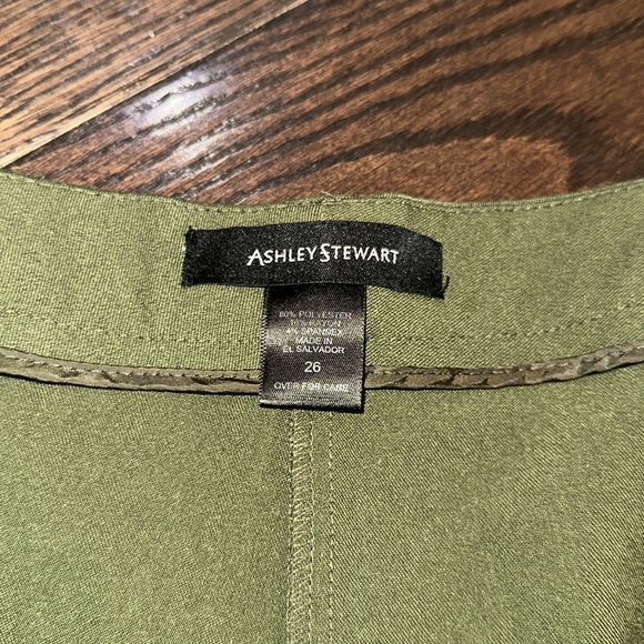 Ashley Stewart Green Pants size 26 - Picture 4 of 6